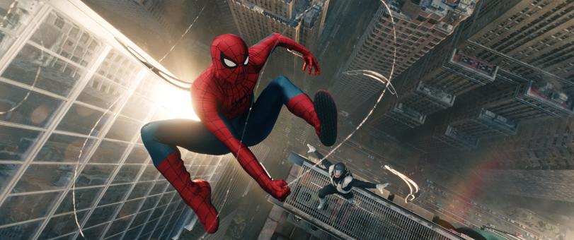 Spider-Man und Boomerang in Sony Pictures' SPIDER-MAN™: BRAND NEW DAY.  ©2026 CTMG. All Rights Reserved. MARVEL and all related character names: © & ™ 2026 MARVEL.